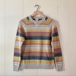 Mossimo Zig Zag Patterned Sweater